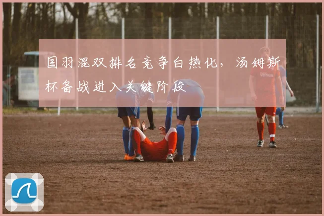 国羽混双排名竞争白热化，汤姆斯杯备战进入关键阶段 - 懂球帝